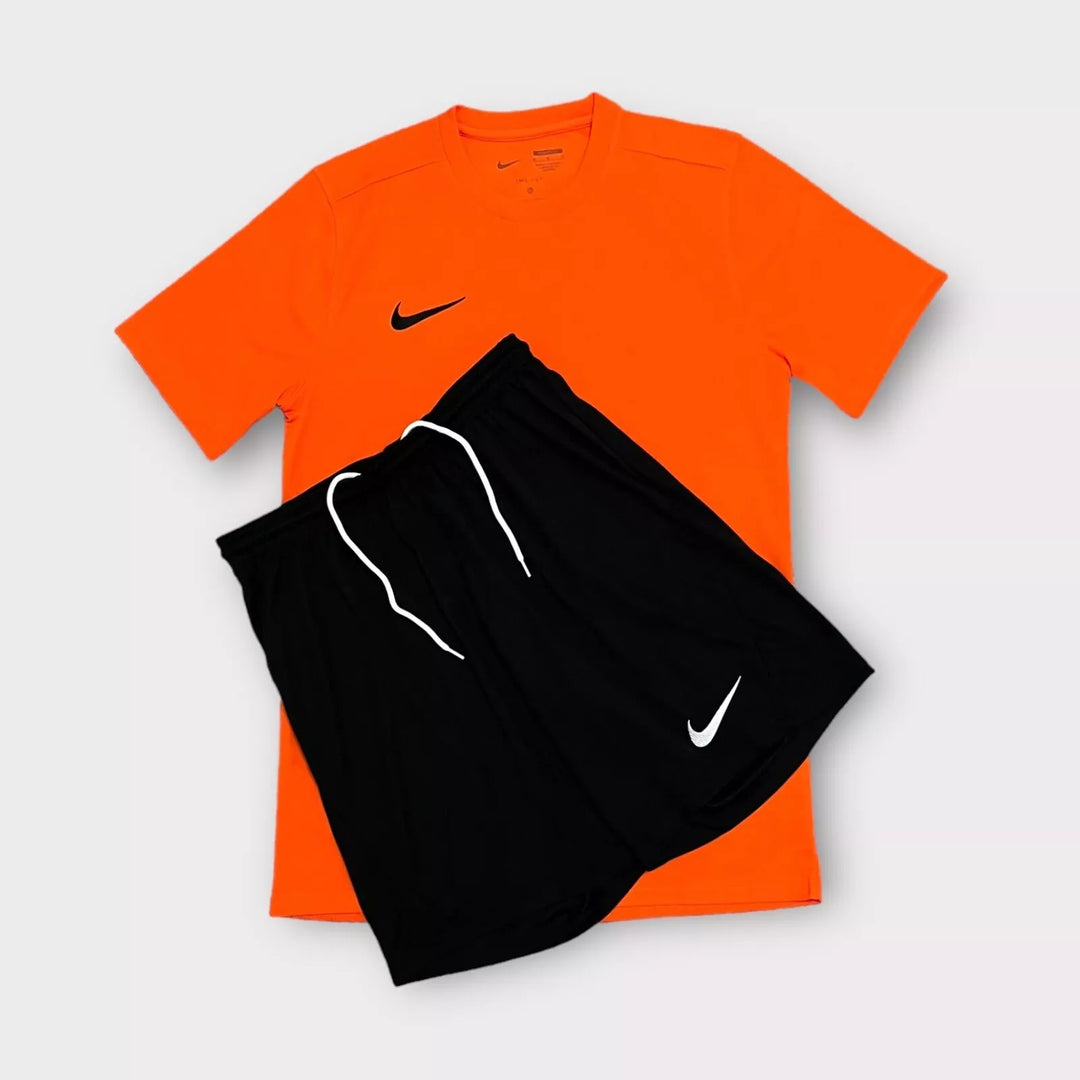 Nike Dri Fit Set Safety Orange Black