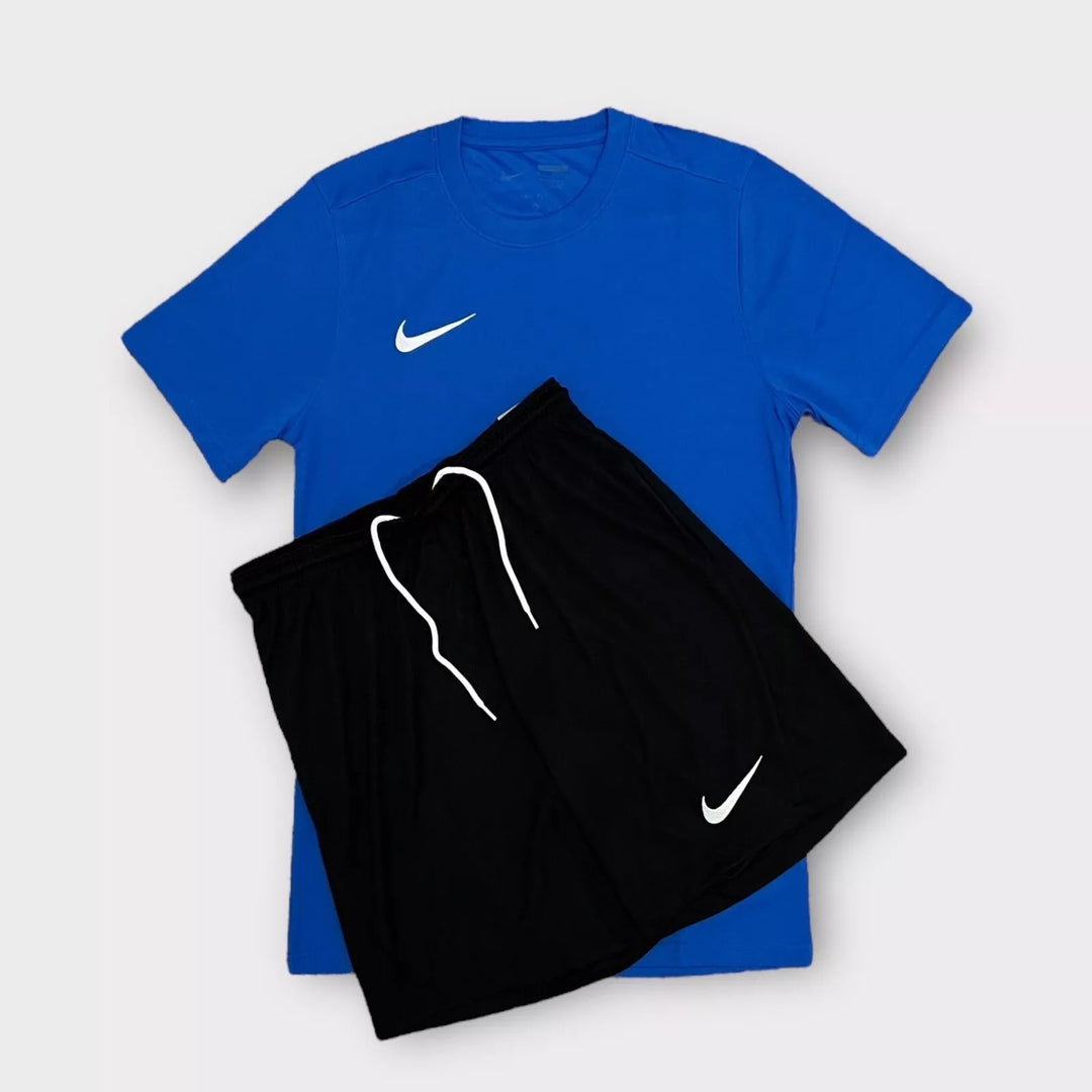 Nike Dri Fit Set Royal Blue Black StepWithStyle